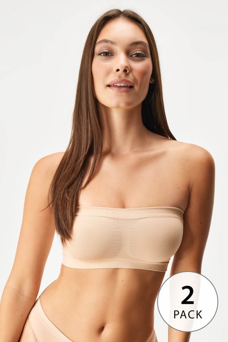 2PACK sutien Flexi Bandeau II fără cusături