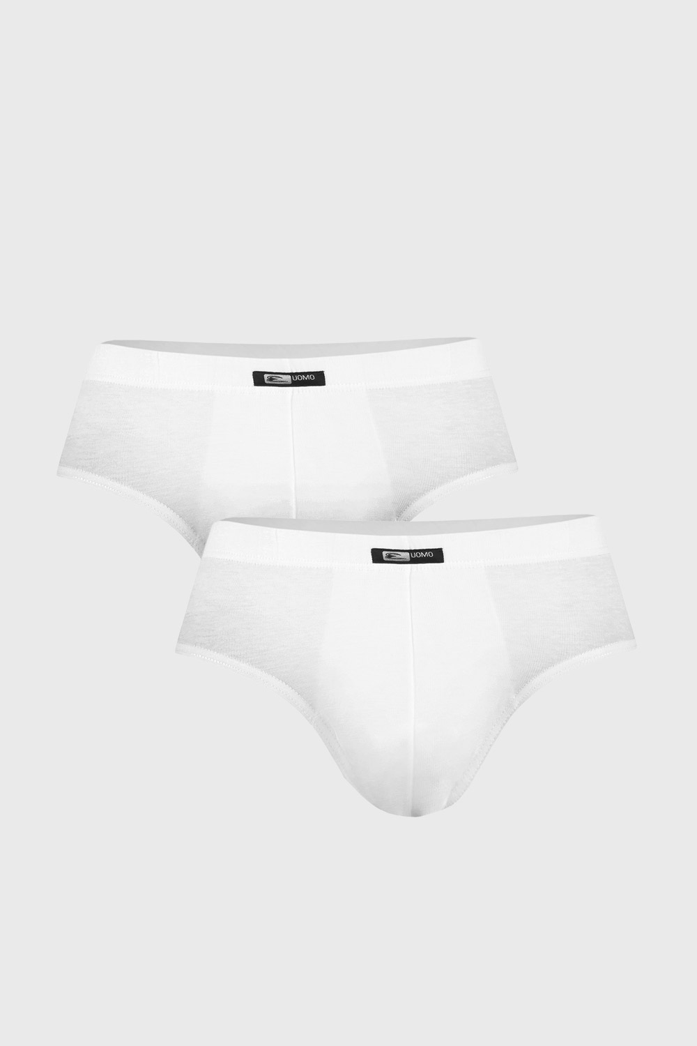 2 PACK bele spodnje hlače Uomo Home | Astratex.si
