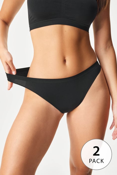 2er-PACK Klassischer Slip Flexi Bikini nahtlos 2er-PACK Klassischer Slip Flexi Bikini nahtlos