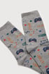 2 PACK chlapeckých ponožek Game over 2pack42234_pon_06