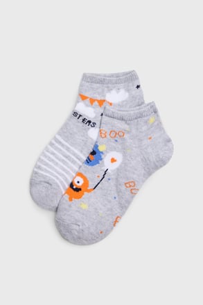 2PACK къси чорапи за момчета Monsters