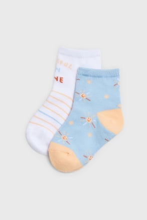 Набір із 2 пар дитячих шкарпеток Sunshine