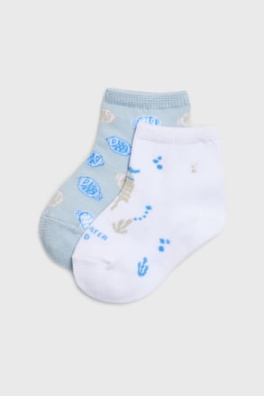 2PACK Ponožky pro miminka Underwater world