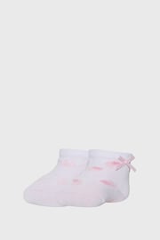 2 PACK ponožek newborn  Pink