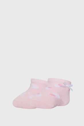 2 PACK ponožiek Newborn Pink