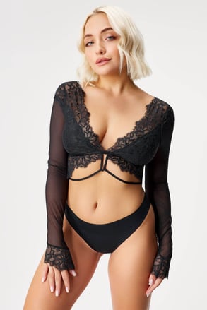 Sutien Ella Bralette din dantelă Sutien Ella Bralette din dantelă