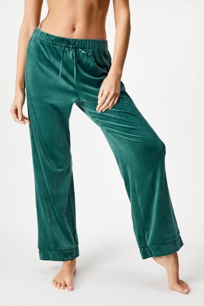 Pantaloni de pijama catifelați Panderosa Pantaloni de pijama catifelați Panderosa