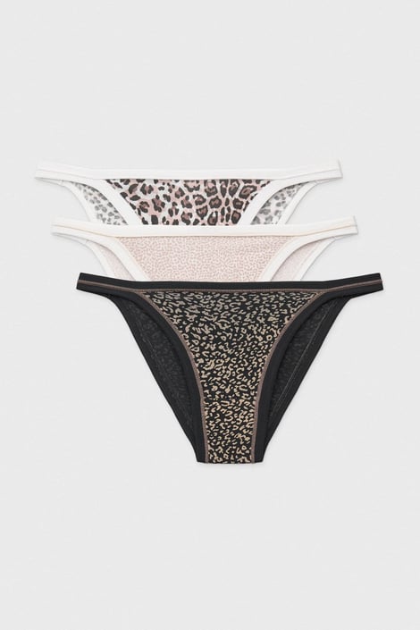 3PACK Klasické nohavičky Paola I