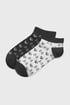 2PACK katoenen damessokken Dewow enkelhoog 30ab2603-10c5-4e1d-d3f4-8c8086d5e000
