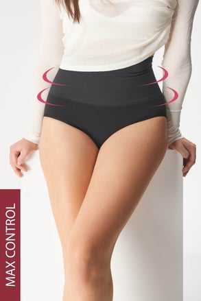 Chilot modelator de bumbac Luiza cu talie înaltă