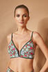 Maaji Crocodile Green Parade kétoldalas bikinifelső 3189STR007_02 - zöld