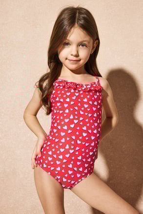 Jednodijelni kupaći kostim za djevojčice Heart II