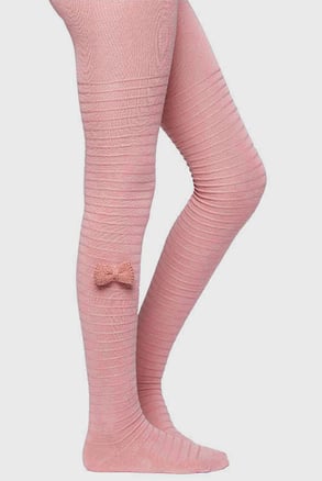 Čarape s gaćicama za djevojčice s mašnicom