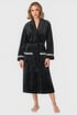 Ciepły damski szlafrok DKNY Signature Robe II długi 3988874c-5665-458a-7a39-7612ca31b200