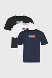 3PACK Tricou de bumbac pentru bărbați Jack and Jones JJECORP