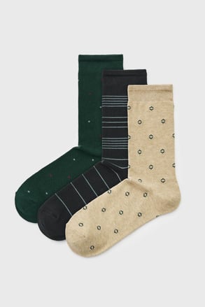 3PACK Čarape Finnegan visoke