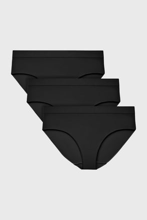 3PACK Flexi II varrás nélküli klasszikus bugyi