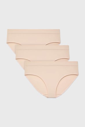 3er-PACK Klassische Slips Flexi nahtlos