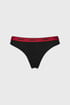 3PACK Chilot tanga HUGO Triplet Stripe Black 3P50480150_kal_02