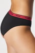 3PACK Klasické kalhotky HUGO Stripe Black 3P50480157_kal_03