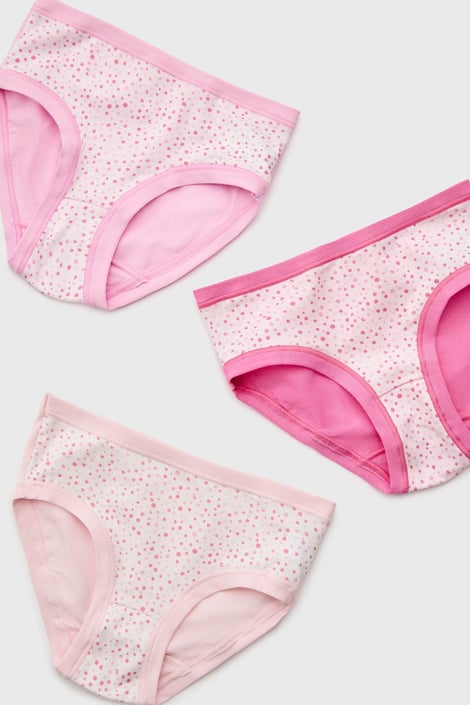 3PACK Σλιπ για κορίτσια Pinky Promise βαμβακερό
