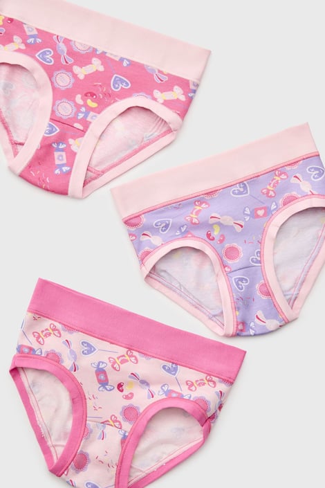 3PACK Σλιπ για κορίτσια Sweetie Sweets βαμβακερό