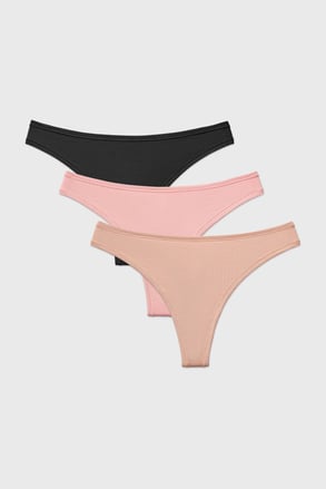 3PACK Tanga Bamboo Mina