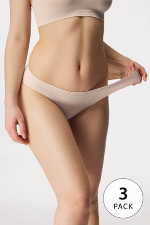 3 PACK Maui Flexi I varrás nélküli klasszikus bugyi 3 PACK Maui Flexi I varrás nélküli klasszikus bugyi