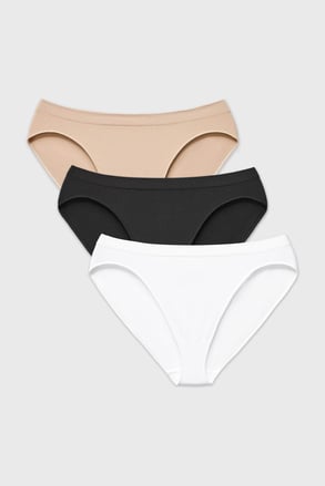 3 PACK klasičnih gaćica Flexi bez šavova