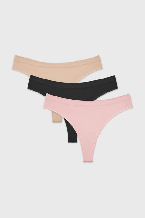 3PACK Flexi varrás nélküli tanga 3PACK Flexi varrás nélküli tanga