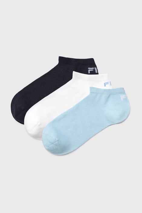 3PACK Pamučne čarape FILA Invisible do gležnja