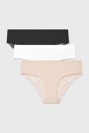 3PACK Hipster σλιπ Simple Lace II