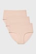 3PACK класически бикини Pure с по-висока талия, памучни 3PPure1ATX_kal_08