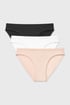 3PACK Bikiny kalhotky Pure bavlnené 3PPure3ATX_kal_01