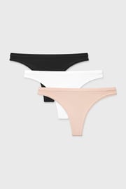 3PACK Tanga Pure de bumbac