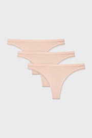 3PACK Bombažne tangice Pure