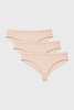 3PACK Pure pamut brazil bugyi