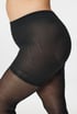 3PACK corrigerende panty’s Plus size push-up 20 DEN 3PPushXL20_pun_06 - zwart