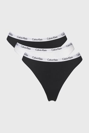 3PACK Στρινγκ Calvin Klein Carousel II