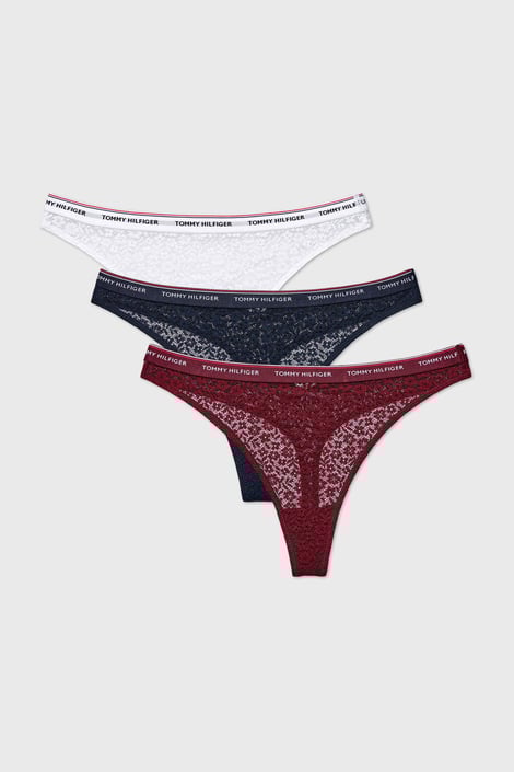 3PACK Tommy Hilfiger Premium Essentials tanga 3PACK Tommy Hilfiger Premium Essentials tanga