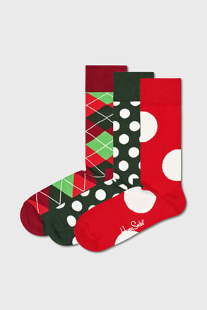 3 PACK κάλτσες Happy Socks Holiday Classics