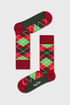 3 PACK nogavice Happy Socks Holiday Classics 3PXHCG08_4300_pon_04 - večbarvna