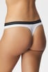 3PACK Tanga BOSS 3P_50510030_kal_07 - černobílá