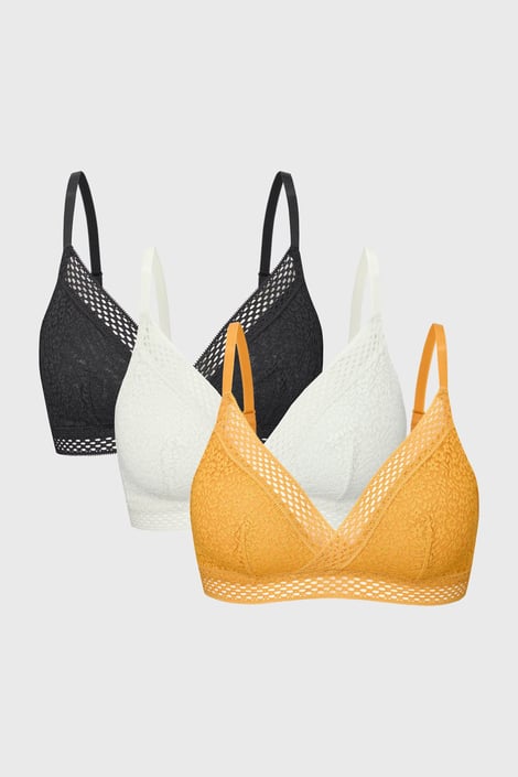 3PACK Modrček Wild Bralette NEW 3PACK Modrček Wild Bralette NEW