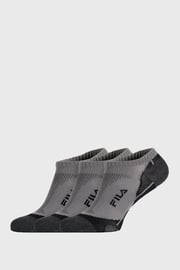 3 ПАРИ сірих шкарпеток FILA Invisible