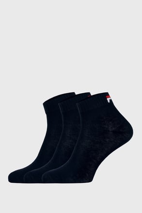 3 PACK сини къси чорапи FILA 3 PACK сини къси чорапи FILA