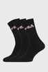 3 PACK crnih visokih čarapa FILA 3P_F9505Bl200_pon_03