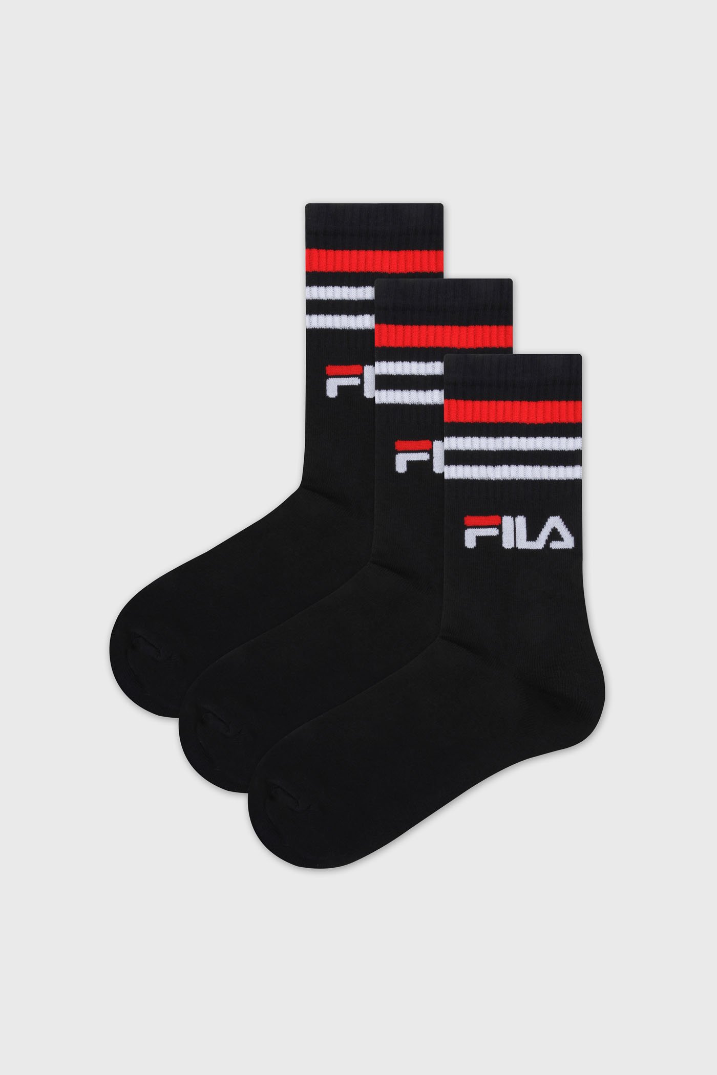 3PACK Κάλτσες FILA Street ψηλές | Astratex.gr