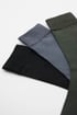 3PACK șosete din bumbac JACK AND JONES JACAsher Solid înalte 3ebb3625-a350-4a90-0c09-cf39cd8c1100