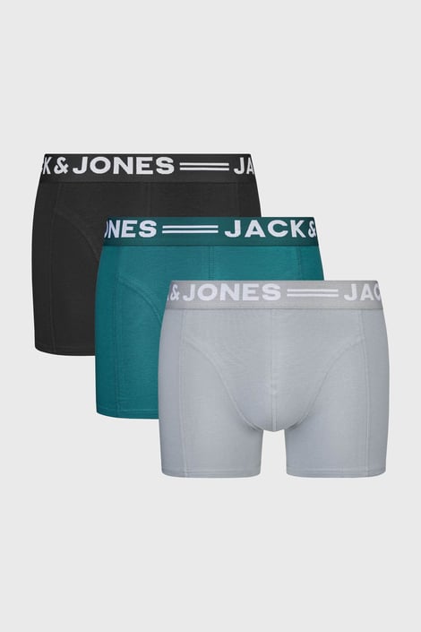 3PACK Bavlněné boxerky JACK AND JONES Sense I